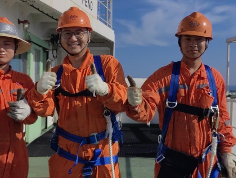 Smiling seafarers / ITF Smiling seafarers / ITF
